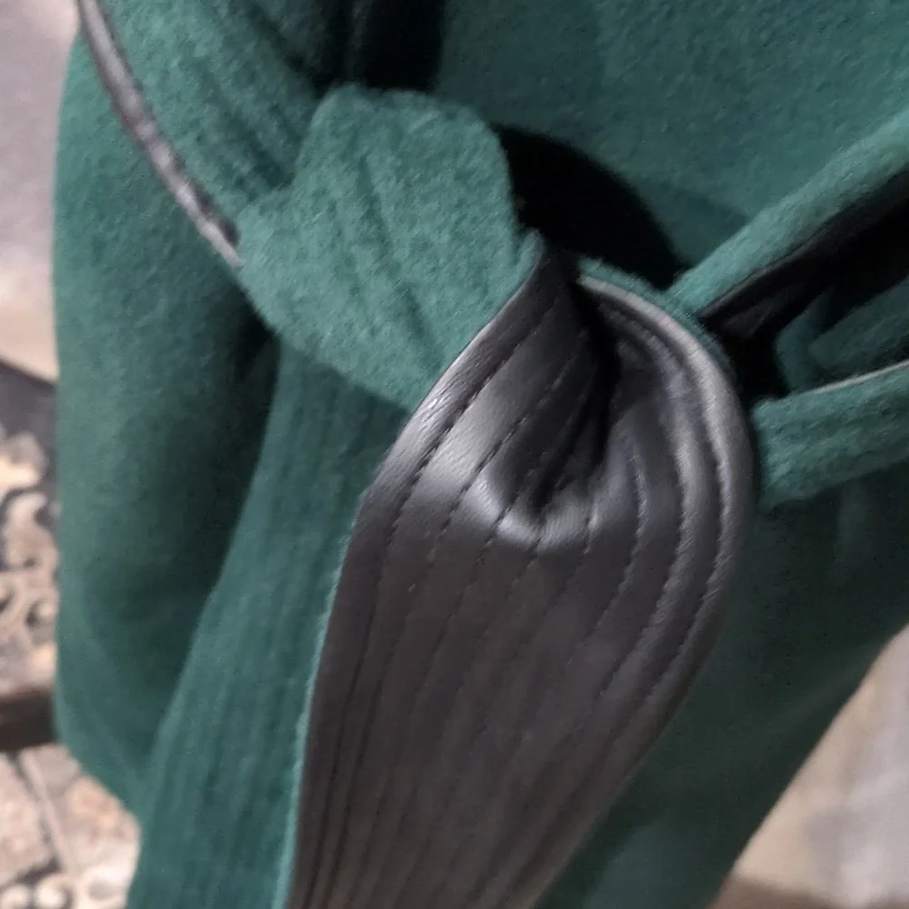 Badgley Mischka Women's Green Coat - Picture 2 of 10